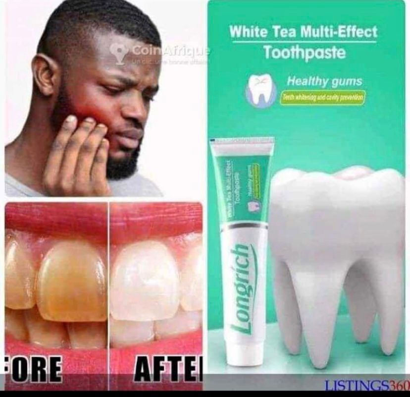 Dentifrice au thé blanc
